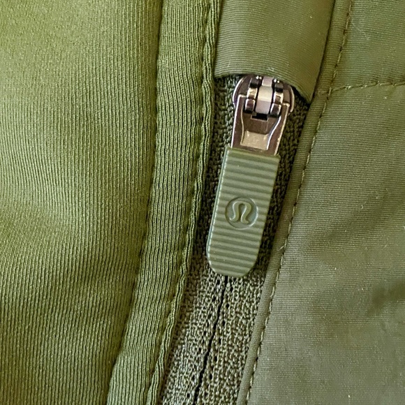 Olive Green Women's Hooded Jacket - Picture 9 of 15